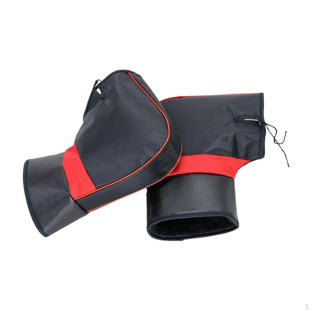 Cold Weather Motorcycle Handlebar Muffs, Windproof Mitts for Riding