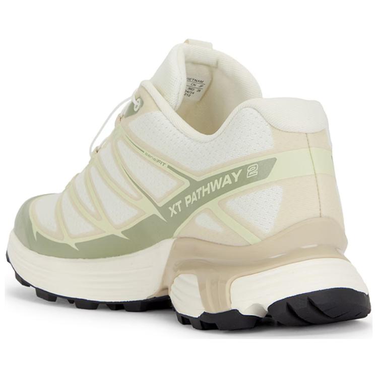 New SALOMON XT-Pathway Slip-Resistant Low-Top Casual Shoes Unisex Beige 476212
