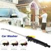 Stainless Steel Garden Hose Nozzle High Pressure Watering Sprinkler Water Spray  Car Wash
