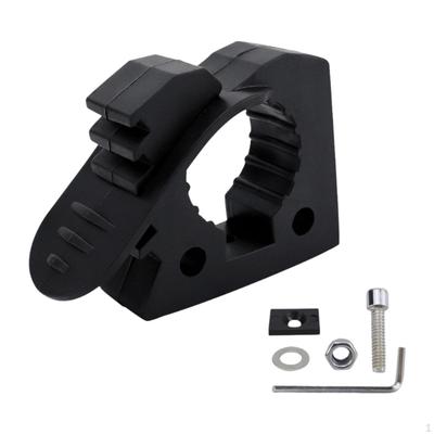 Rubber Clamp Professional Portable 3-4cm Securing Equipment Mount Bracket Quick for UTV ATV