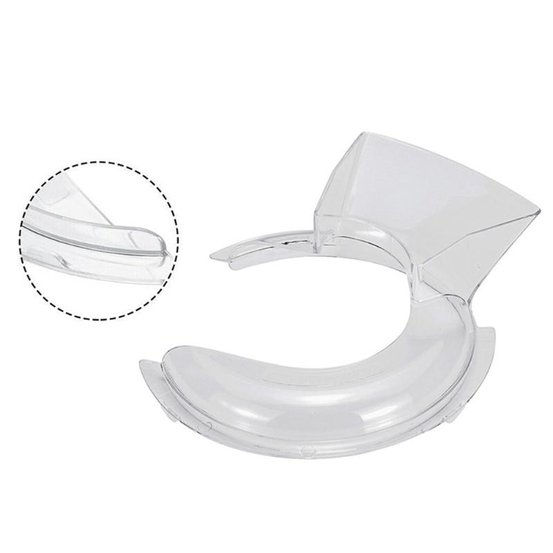 Blender Pouring Shield Mixer Pouring Shield Transparent Plastic Stirrer Cover For Kitchen Tools