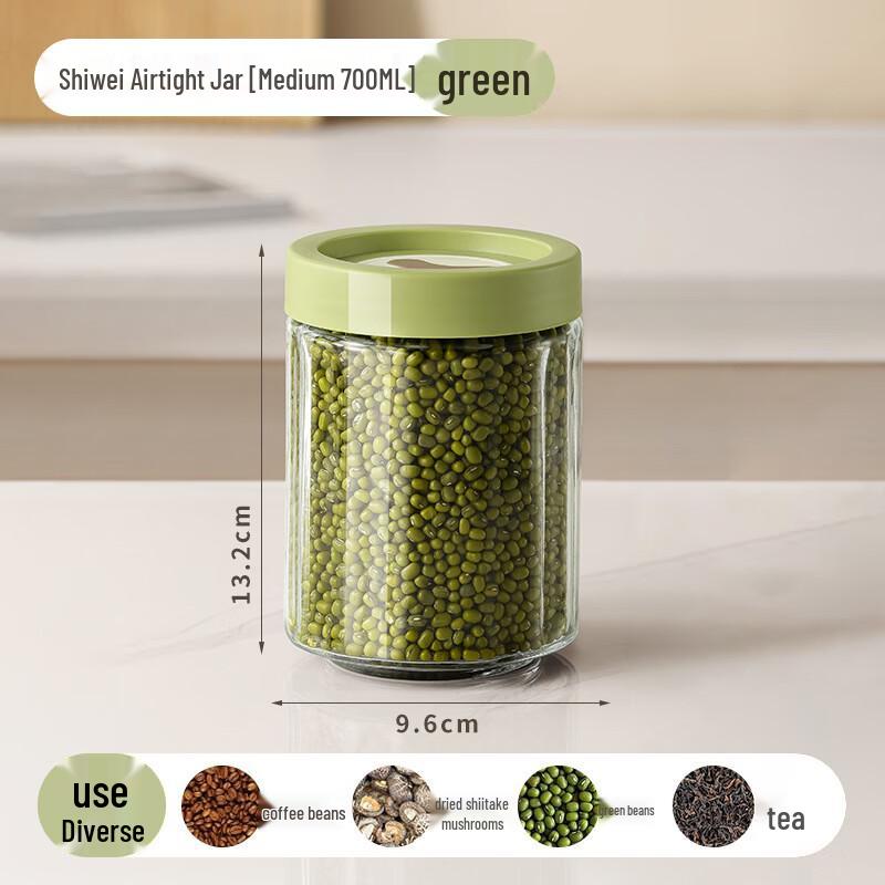 Glass Airtight Food Storage Container 700ML