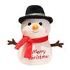 25cm 3d Cartoon Weihnachts Schneemann Puppe Dekorationen Weihnachtsgeschenke Plüschtier