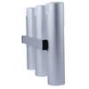 Aluminum Alloy Fishing Rod Holder, 3 Link Wall-Mounted Pod Rack for Marine Boat, Yacht, Camper, RV, 3 Tube