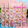 Cartoon Fun 3D Stickers Hello Kitty Stickers Decorate Phone Case Notebooks Handmade Scrapbook Decor Bottles Christmas Gift