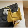 Women Summer Glossy PU Delicate Crossbody Bag High Grade Buckle Zipper One Shoulder Bags Versatile Commute Underarm Packs