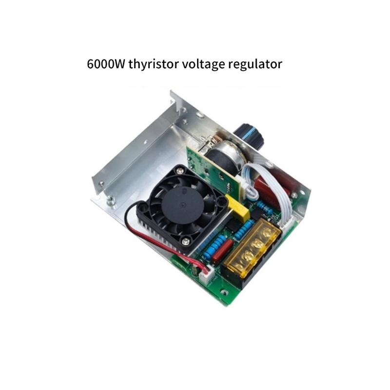 Metal and Plastic Variable Speed Regulator with Dimming and Temperature Adjustment for Lighting and Fan Control