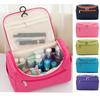 Hanging Travel Toiletry Bag with Hook, Large Capacity Waterproof Cosmetic Makeup Organizer Portable Wash Pouch