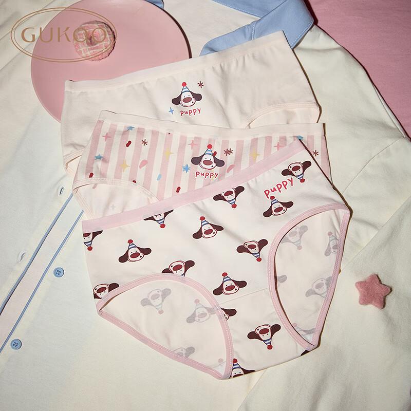 

Gukoo Women s Original Party Dog Cotton Briefs M