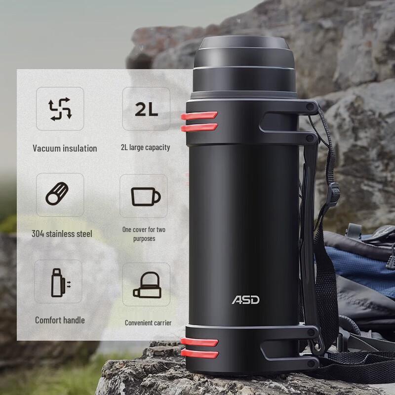 ASD 304 Stainless Steel Vacuum Travel Thermos