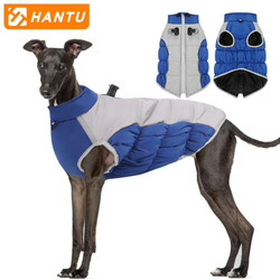 Multicolor Autumn & Winter Dog Jacket - Warm, Cold-Proof, Thickened Cotton