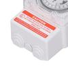 Mechanical Time Switch 24 Hour Cycle 15 Minute Interval Clock Type Accurate Industrial Timer Timing Switch AC220V
