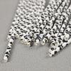 Black White Cow Pattern Paper Napkins Straws Farm Cow Theme Disposable Tableware for Kids Birthday Baby Shower Party Decoration
