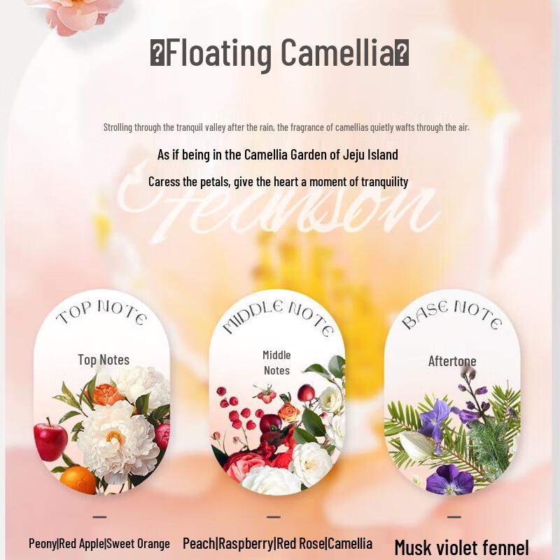 Zhihu Floating Camellia Scented Shower Gel