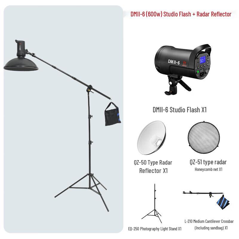 JINBEI DMII-600W Studio Flash Light Kit