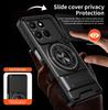 Armor Case For Honor 400 Smart 5G Case Shockproof Slide Lens Protector Phone Cover For Honor 400 Smart Case Fundas With Ring