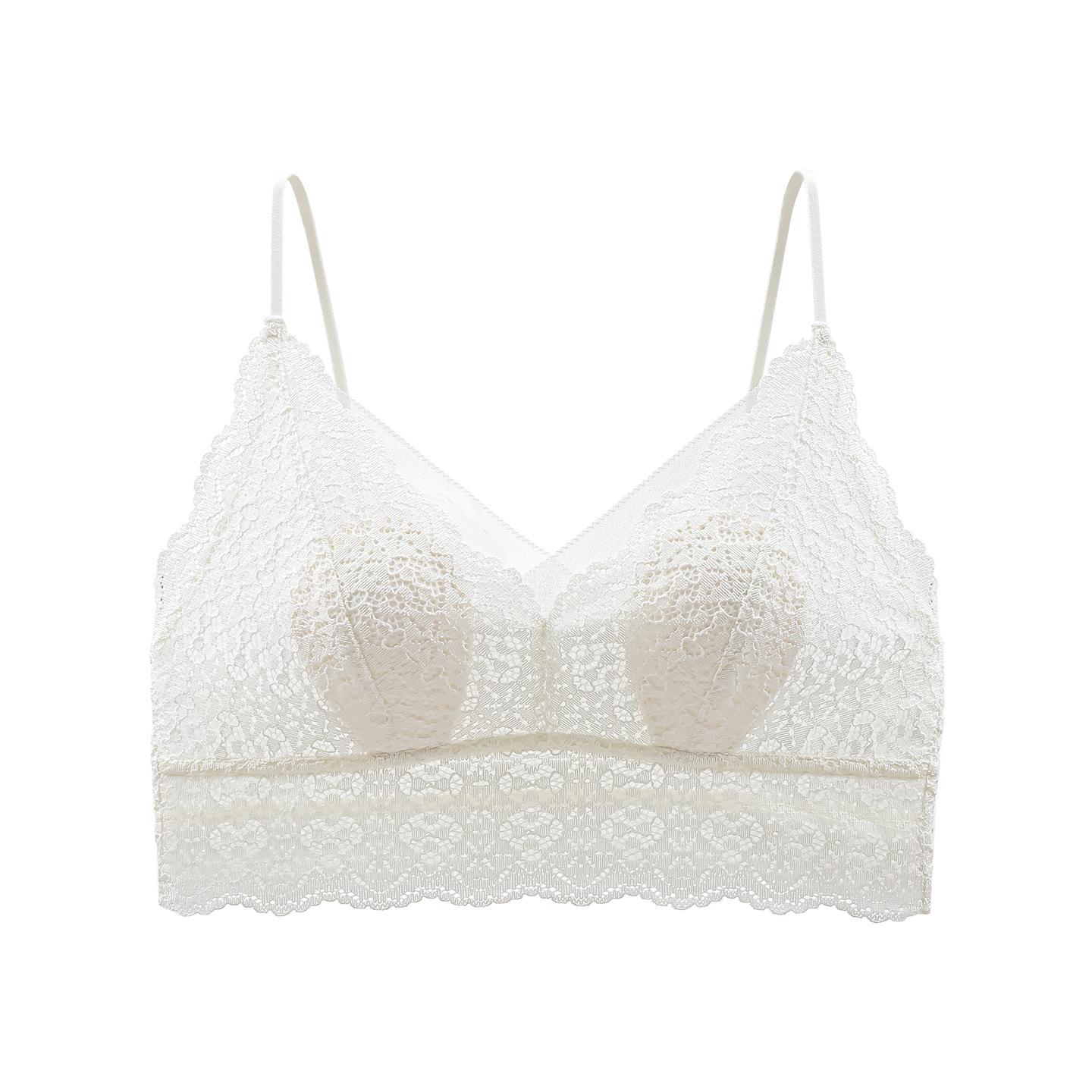 818 Летний французский кружевной топ-бюстье с ушками кролика - Романтичный, Сексуальный, С открытой спиной, Легкий топ Extra Large (recommended for 120-135 jin)