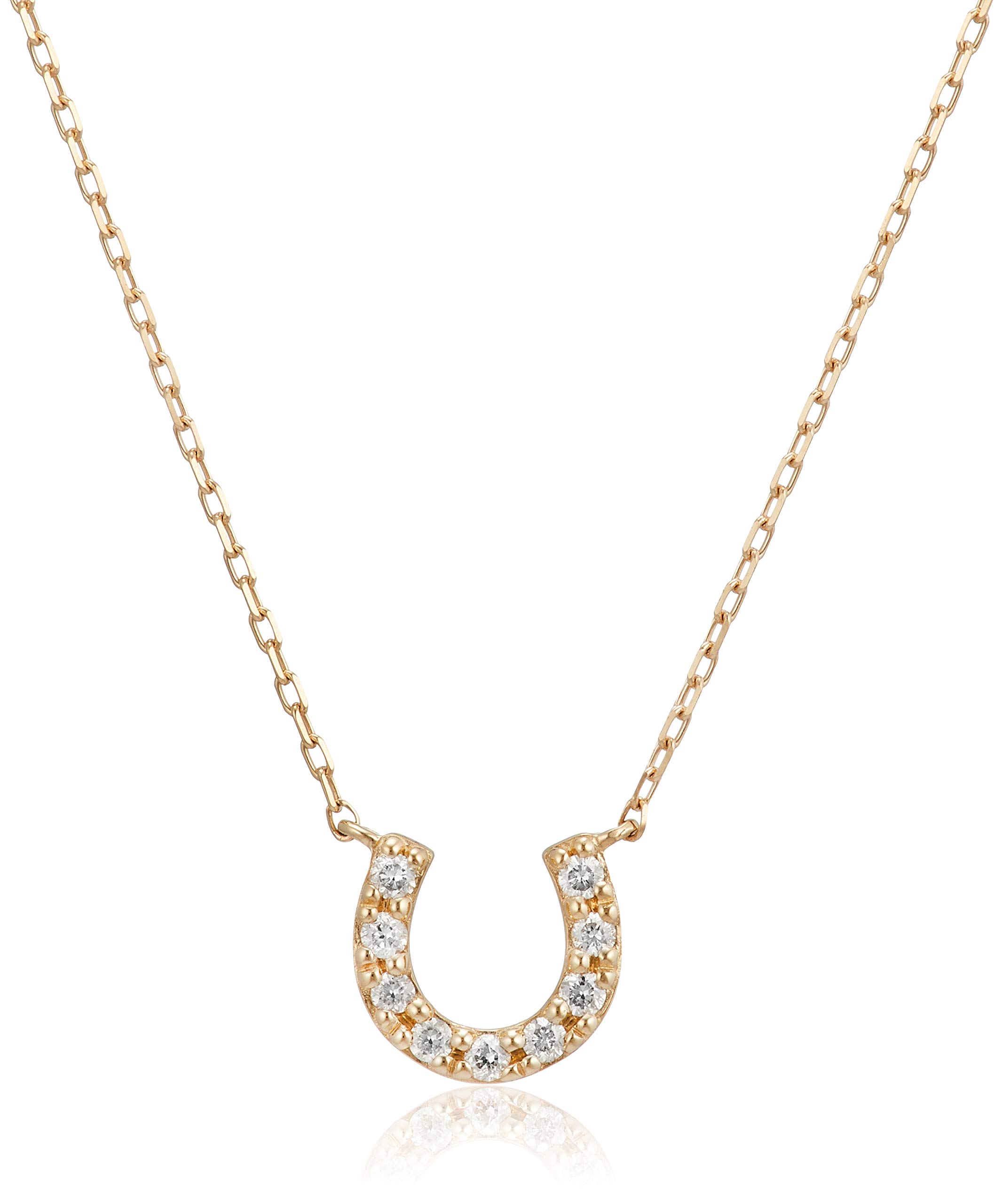 

K10 Yellow Gold Necklace [Yondo Sea] 4℃ 11181-612-3001-00-00 Women s