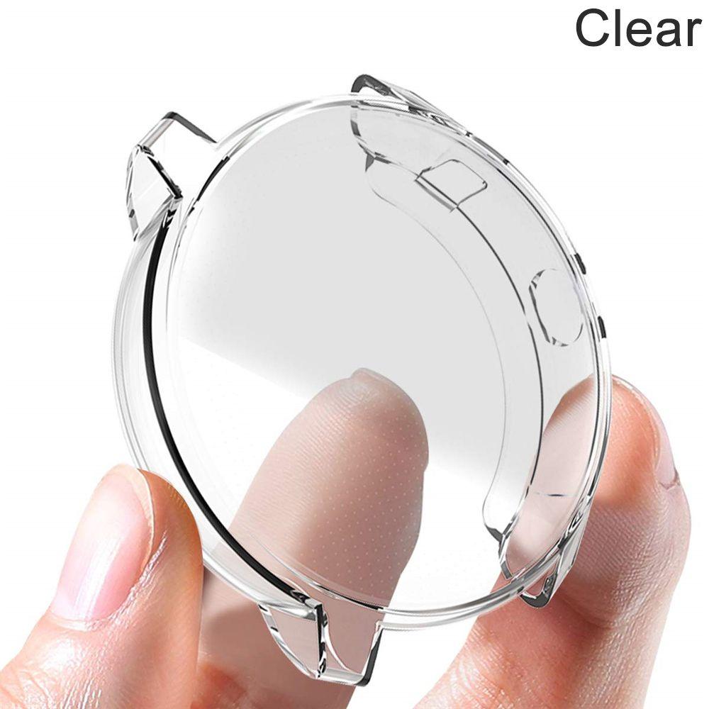 Luxury Shockproof Electroplated Protective Cover TPU Watch Case Screen Film Silicone Shell