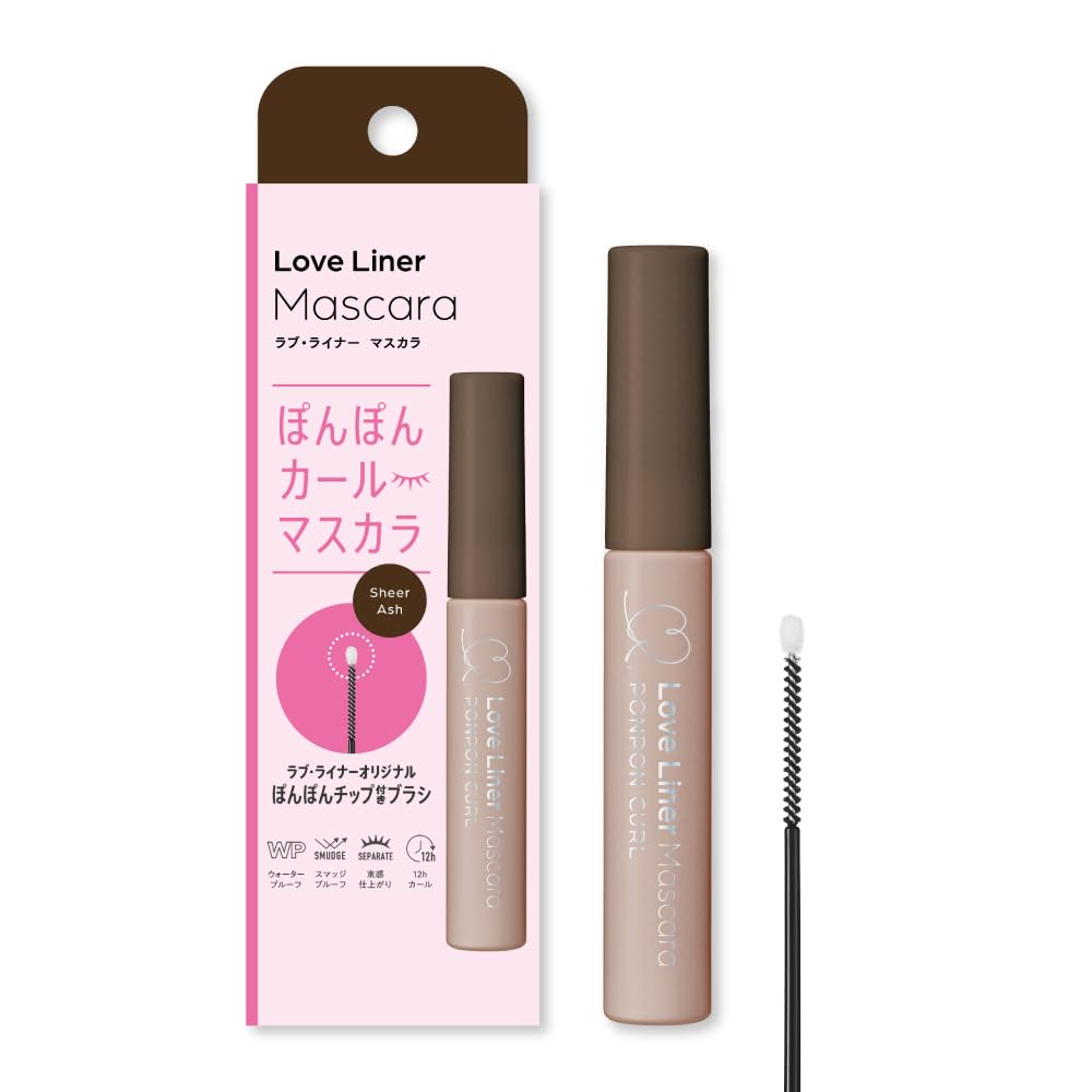 LoveLiner Pom-Pom Curl Mascara (Sheer Ash)