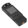 Body Video Recorder Black 1080P Portable 180° Rotatable Lens 1.3 Inch LCD Screen Supports Back Clip 