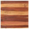 Tabletop Solid Wood 25-27 Mm 70x70 Cm