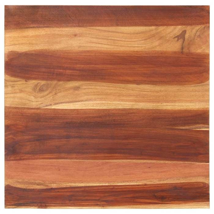 Tabletop Solid Wood 25-27 Mm 70x70 Cm
