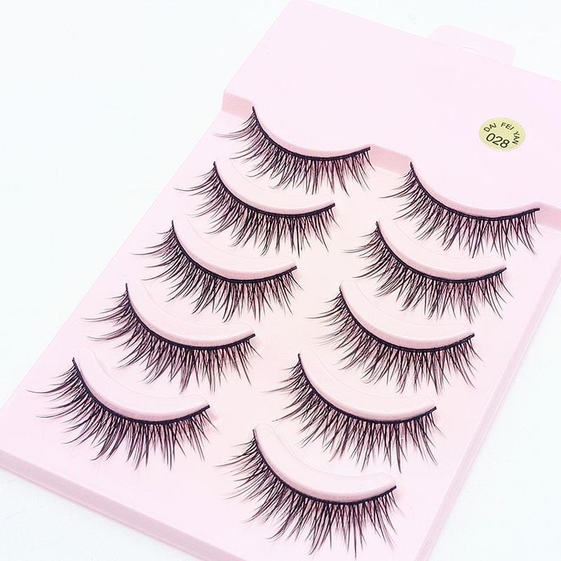 Lashie - Zarte Mehrfachpackung künstliche Wimpern