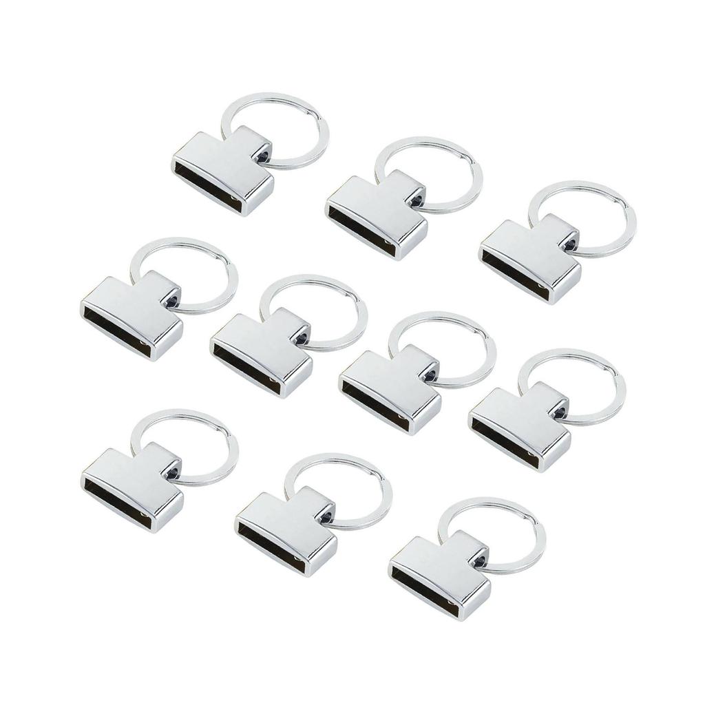 Pack of 10 Metal Lobster Clasp Clips Stylish Key Chain Charms for Jewelry Making Hook Swivel