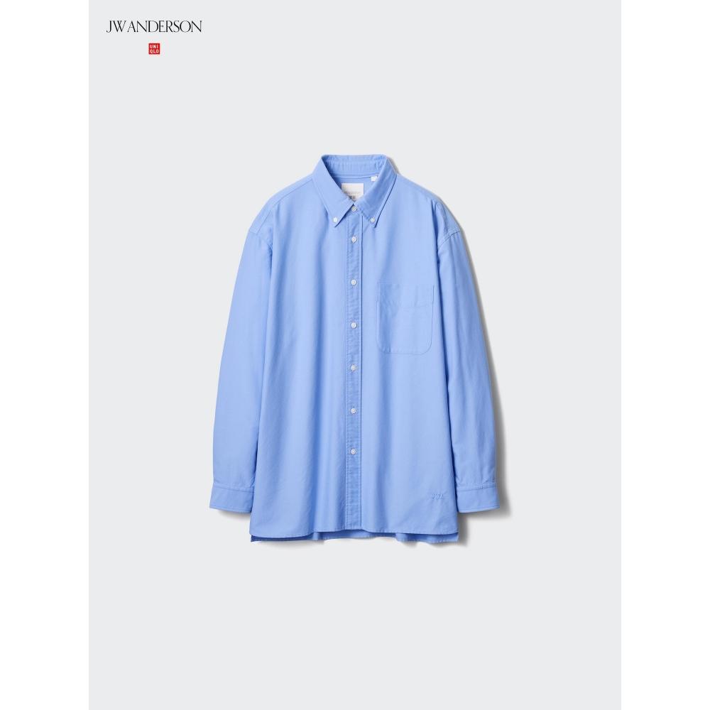 Uniqlo Oxford Oversized Shirt  Long Sleeve 