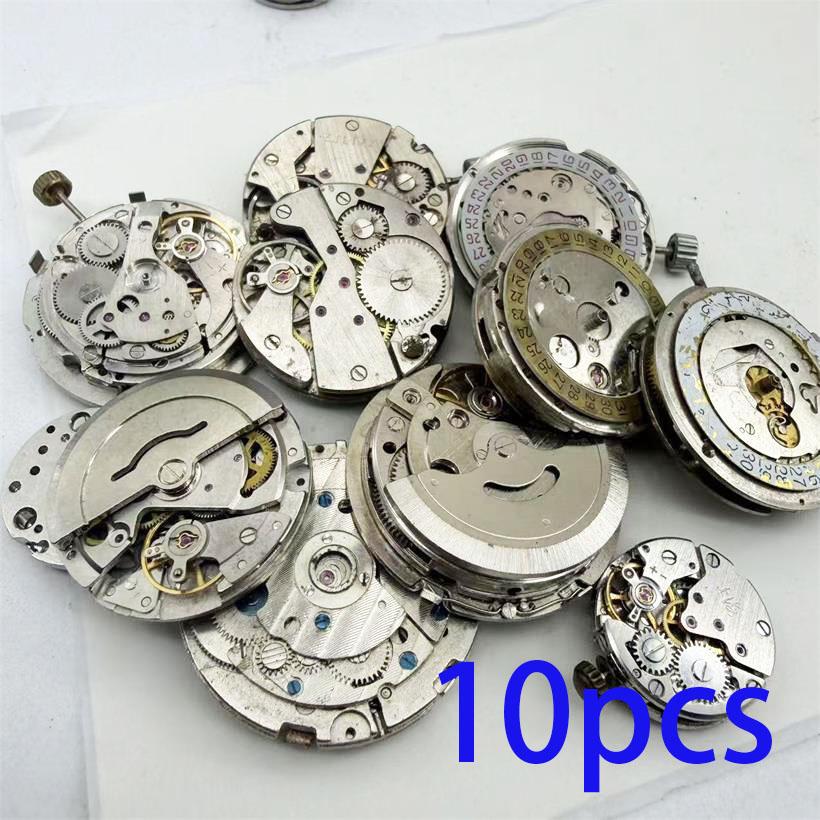 

10 pcs Novice Practice Miscellaneous Mechanical Movements Steampunk Movements Old Movements Of Disassembly Watch Accessories