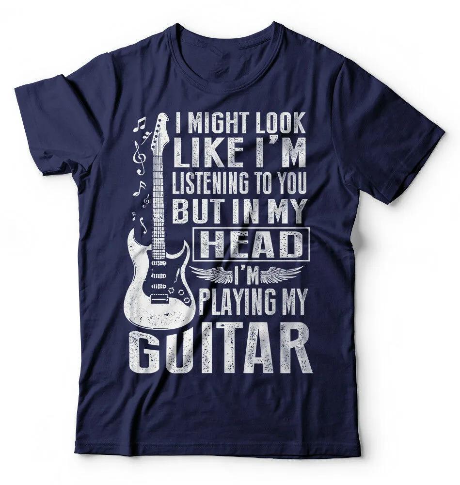 Guitar Player Funny Music Musician TShirt Summer Cotton Short Sleeve ONeck Mens T Shirt New S3XL