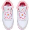 Air Jordan 3 Retro GS Jarní Květiny Dětské Tenisky Růžová Perleťová Růžová Hyper Oranžová Růžová Květ Růžová Zářivá Světle Aqua Béžová II0599-600