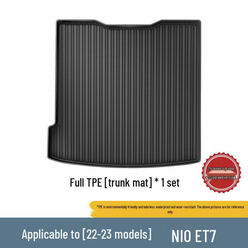 2024 NIO ES6 ET5T Trunk Mat: Waterproof, Wear-Resistant, Odorless Seat Back Cushion
