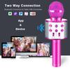 Kids Microphone For Singing, Wireless Bluetooth Karaoke Microphone For Adults, Toys For Boys Girls Gift For Birthday Party