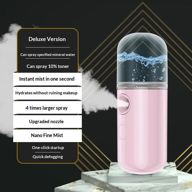 Portable Nano Facial Sprayer USB for Quick Hydration Skincare on the Move