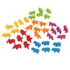 Counting Animal Toy Color Sorting Learning Fine Motor Skills Matching Game Animals Toy with Bowls