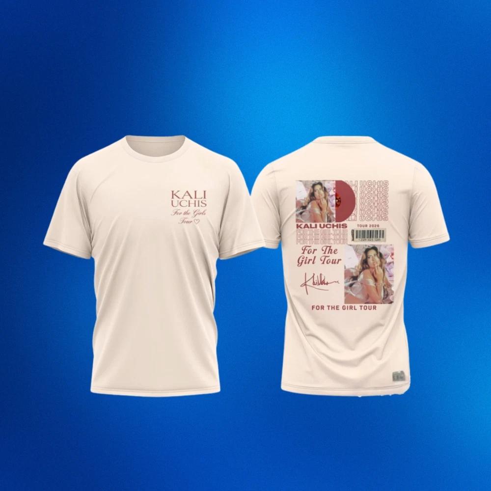 

KaliUchi For The Girls Tour 2026 T-shirt, Music Concert Tee Unisex Fan Gift S