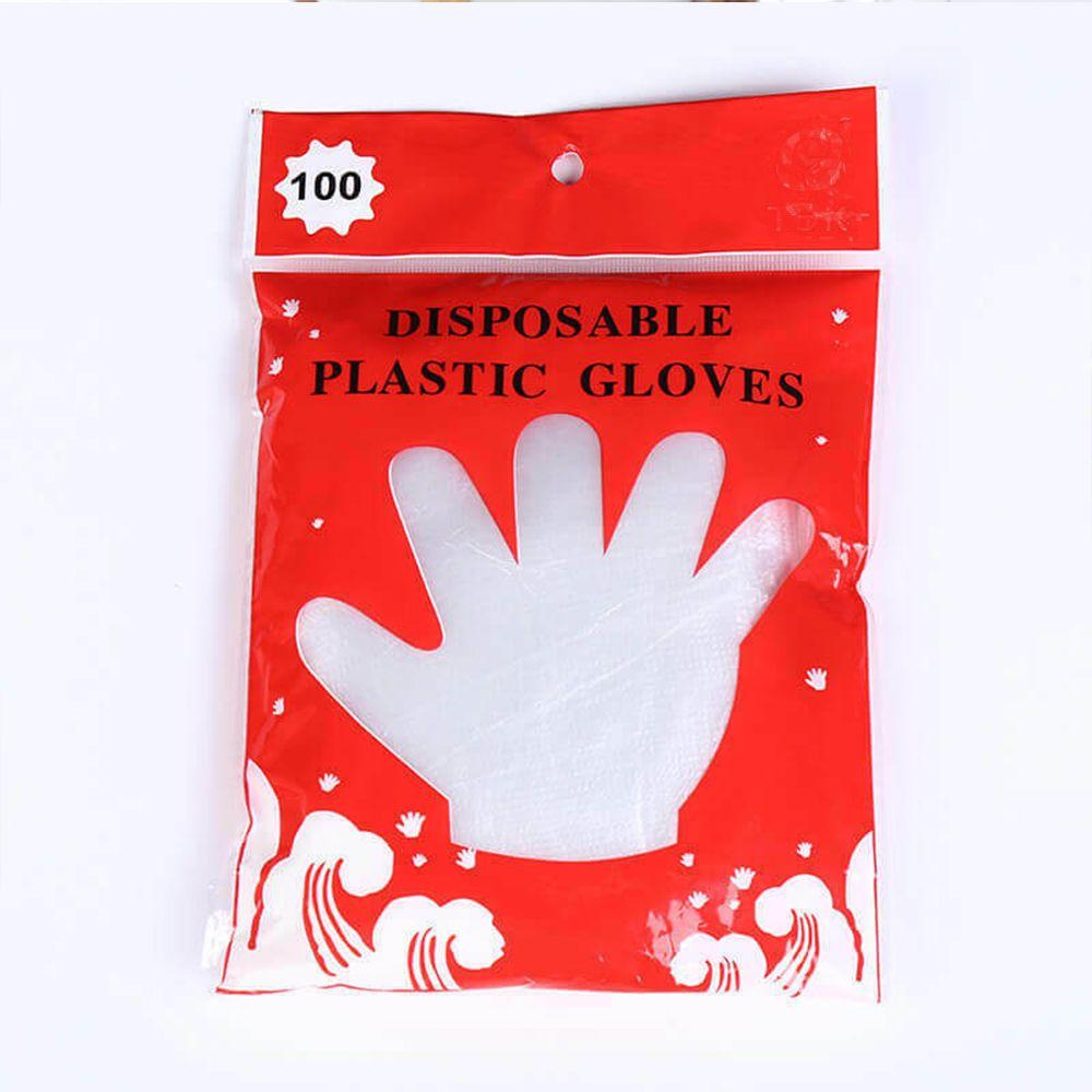 Polyethylene Kitchen Vegetable Fruit Avoid Direct Touch Disposable Gloves Catering Plastic Clear