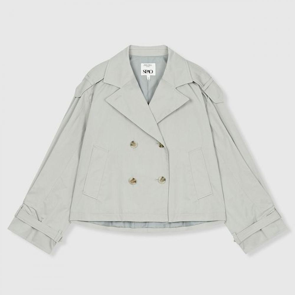 

[spao] CoTTon ShorT Trench CoaT SpjTc23w01 T Lgray/85