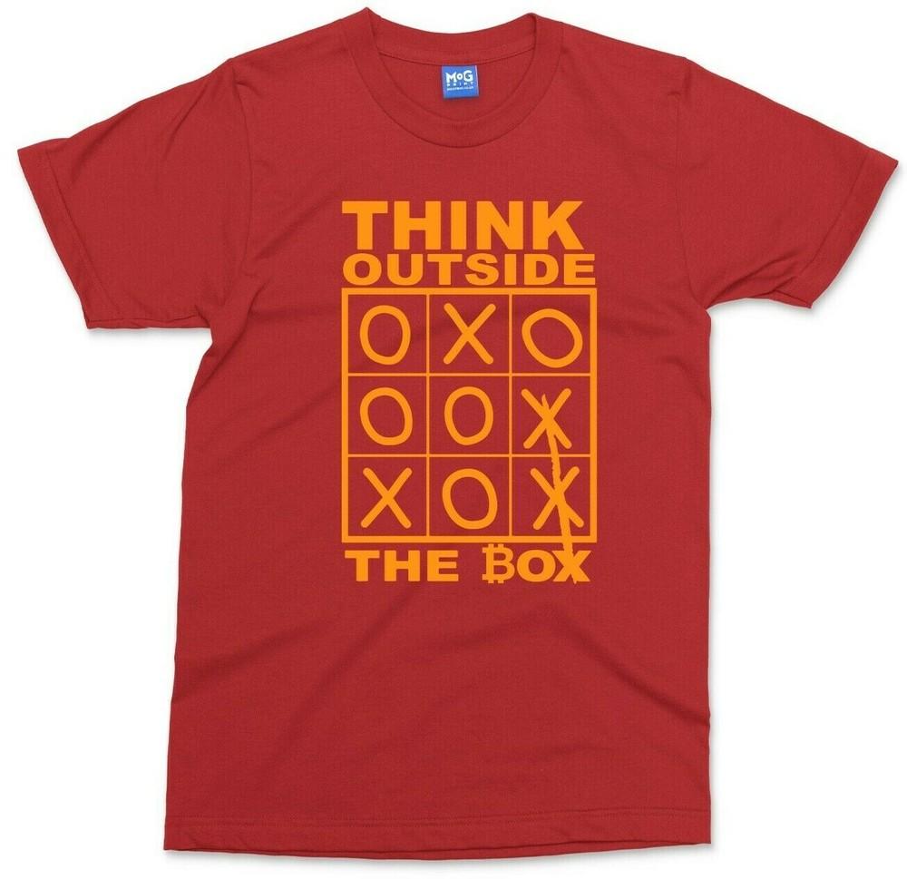 Think Outside The Ox TShirt Funny Gift For Investors Traders Unisex Clothing S