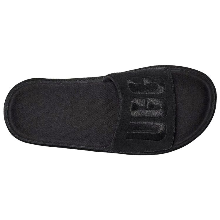 UGG Laton Slide Thick Sole Fashion Sandals Women Sandals Black 1110110-BLK