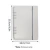 A5 Plaid Pattern Binder Cover Kpop 3 Inch Photo Card Album Idol Picture Poka Scrapbook Storage Book Replace Inner Pages Supplies