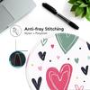 Anti slip 1pc Mouse Pad Keyboard Mouse Pad office Pad Desk accessories Game Console Pad Computer Laptop Pad Love Heart Leopard