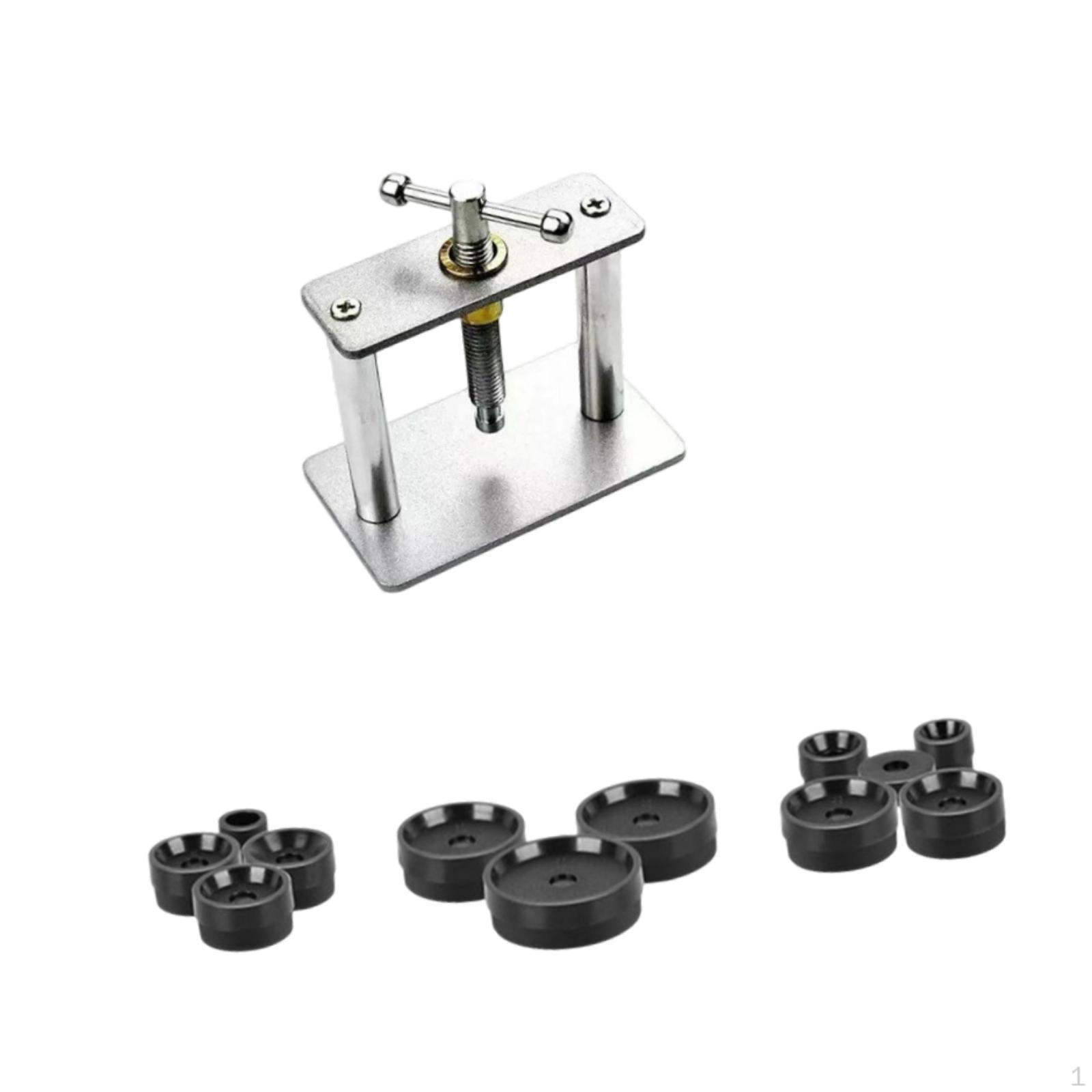 

Watch Back Case Closer ,Watch Press Tool Set , Professional for Various Kinds of Watches Repair Kit 12 Pieces