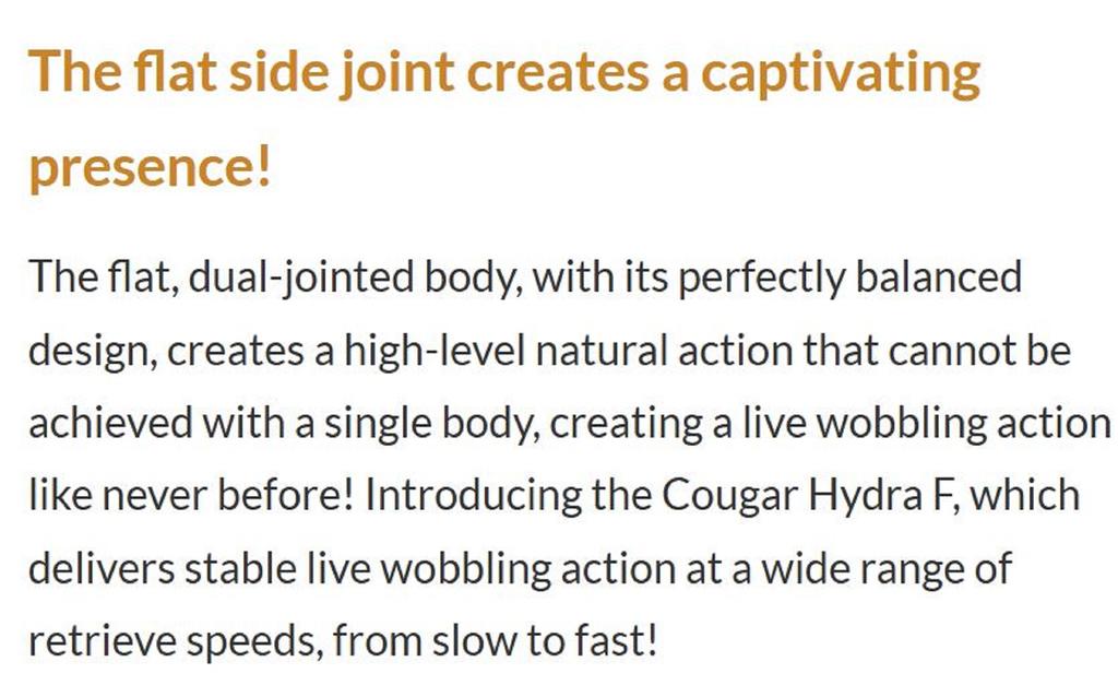 Valkein Kuga Hydra F 42mm 2.7 grams Floating Lure M239 (3726)