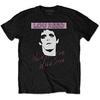 Lou Reed T-Shirt Walk On The Wild Side Offiziell Herren Schwarz S