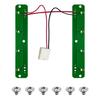 Kylskåpsbelysning Ersättning LED-panel W11527432 W11387579 W11333374 W11042554 Frysskyddad Stabil Drift
