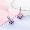 Charm 925 Silver Beads Pendant Magic Cube Butterfly Cat Dangle Fit Original Bracelet Necklace Charms Jewelry Gift
