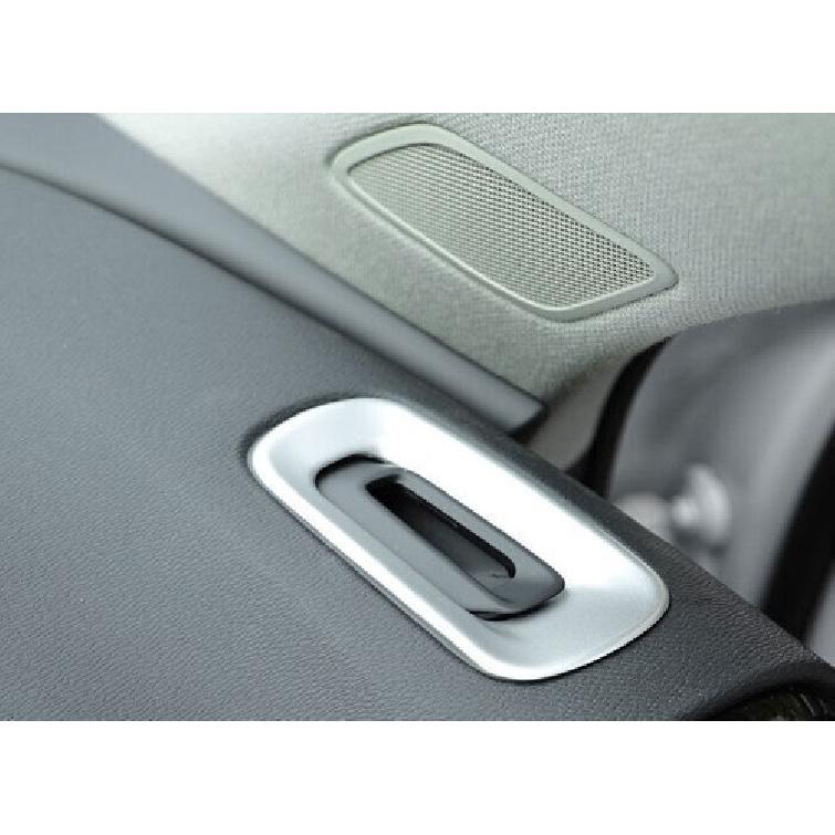 Instrument L&R Air Outlet Vent Frame Trim For Volvo XC40 2019-2023 Matte Silver